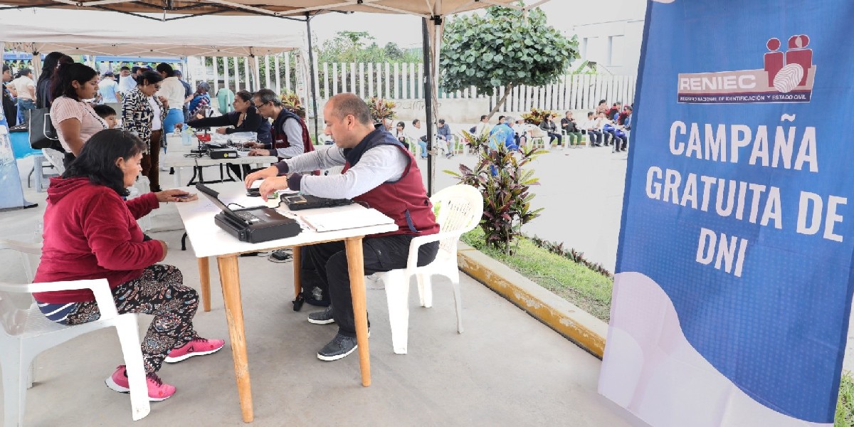 Reniec realizará megacampaña de DNI gratuito en Barranca el 24 de octubre