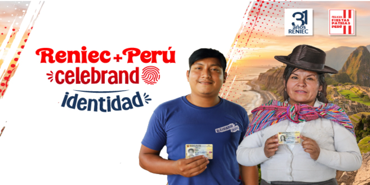 Reniec + Perú, celebrando la identidad e historia de más de 37 millones de peruanos identificados