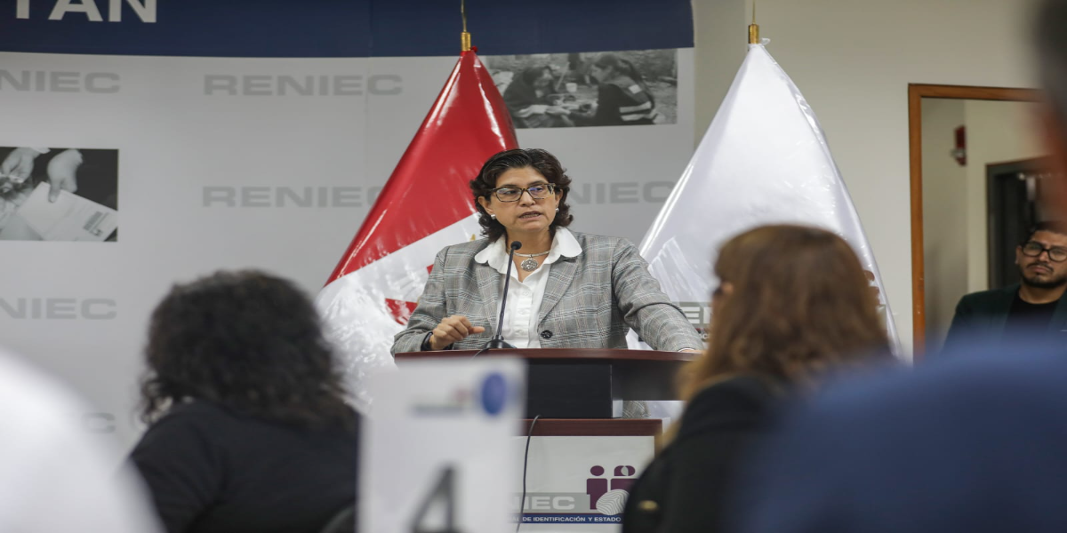 Jefa de Reniec supervisará servicios registrales en región San Martín e informará cifras del padrón electoral para las ERM 2026