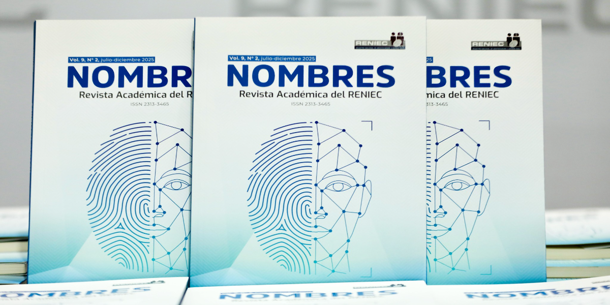 Reniec presenta la revista ‘Nombres’ y anuncia el lanzamiento del repositorio institucional