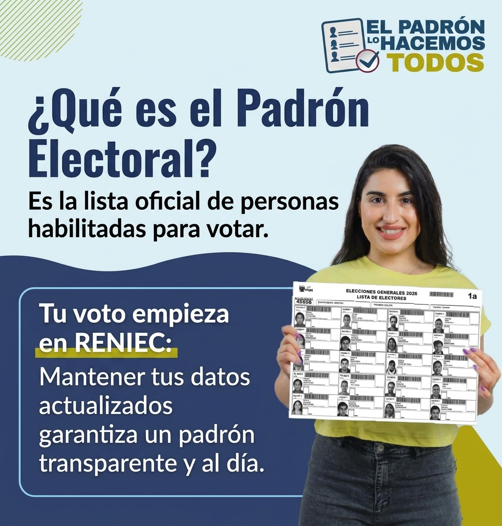 Cierre del padrón Electoral