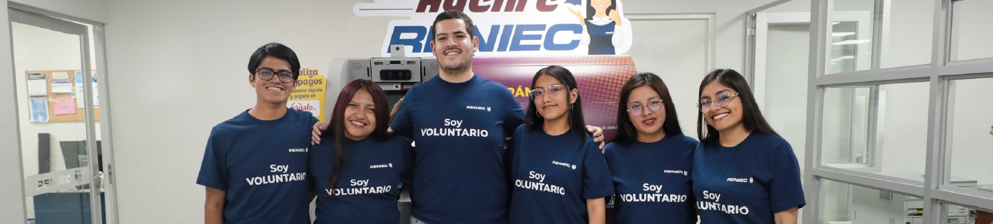 Voluntariado individual del Reniec