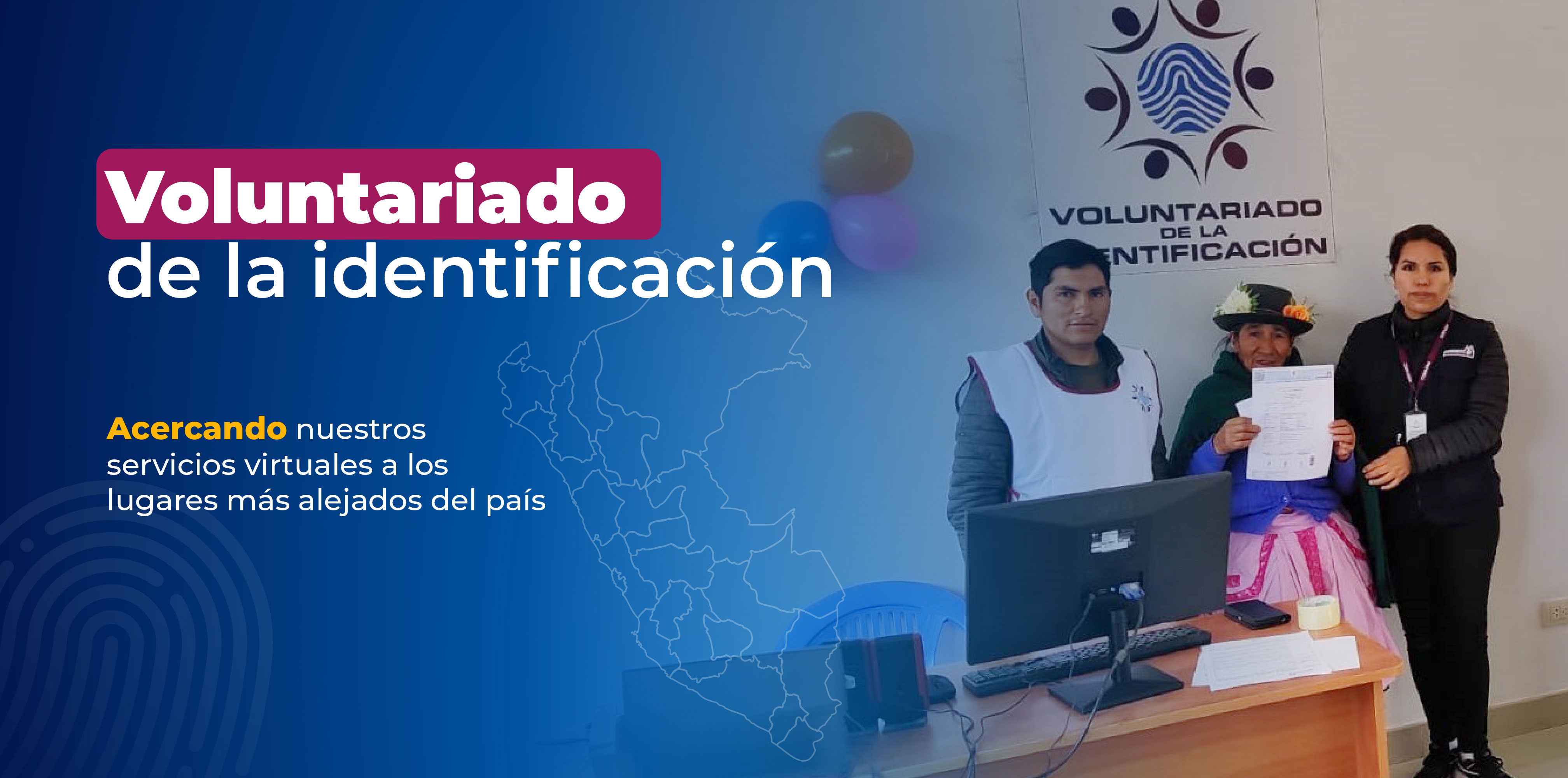 Voluntariado de la Identificación del Reniec