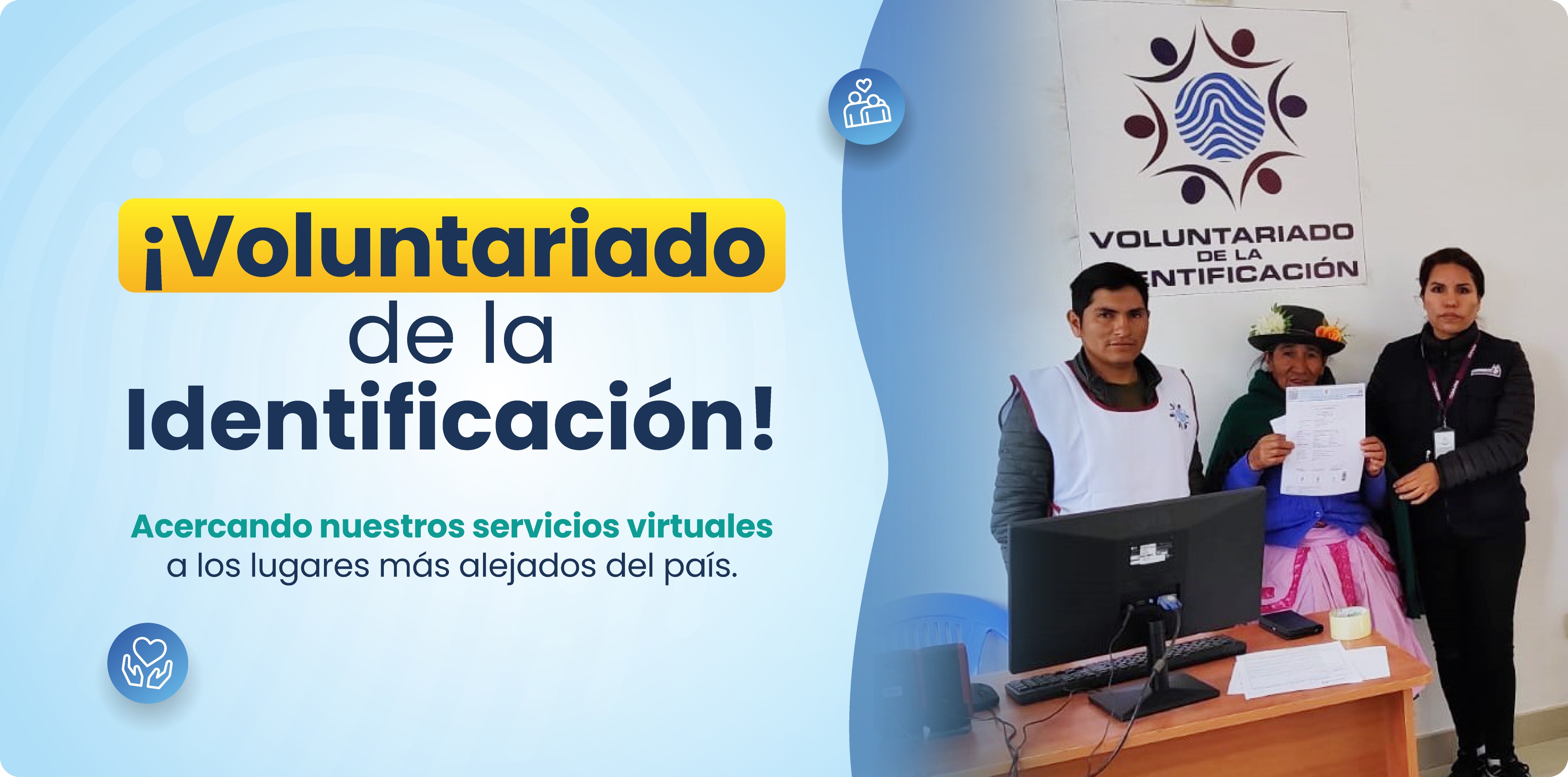 Voluntariado de la Identificación del Reniec